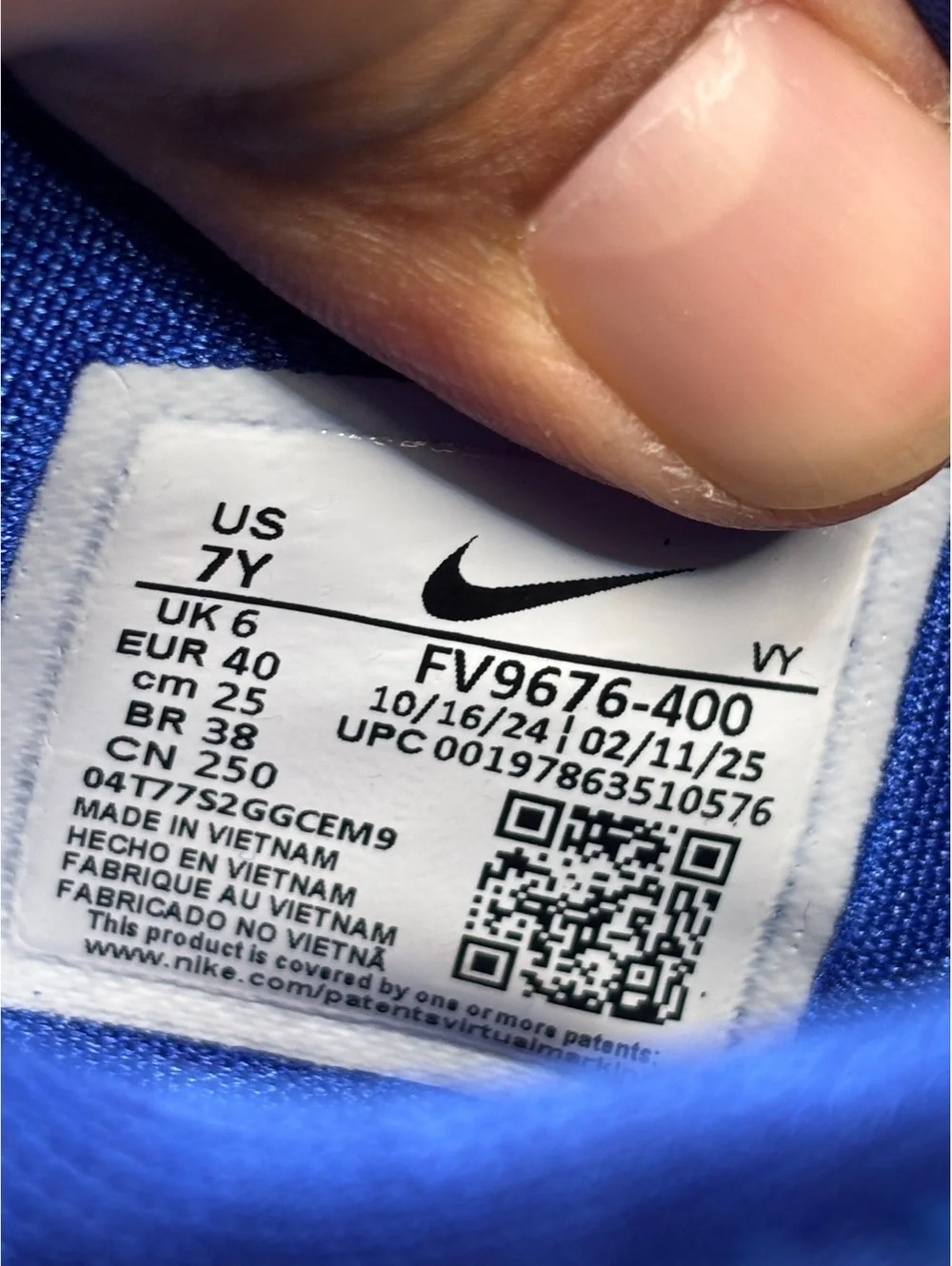 Nike kobe 6 LA dodgers GS